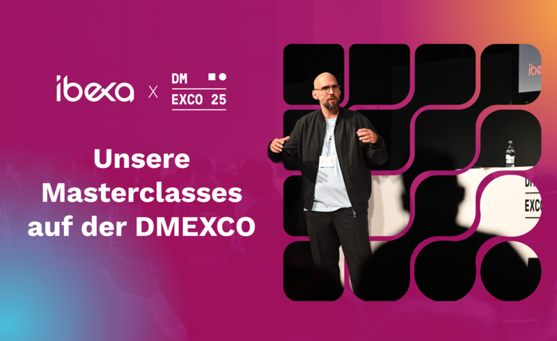 Ibexa at the DMEXCO 2025: Four Masterclasses for the MarTech Mecca