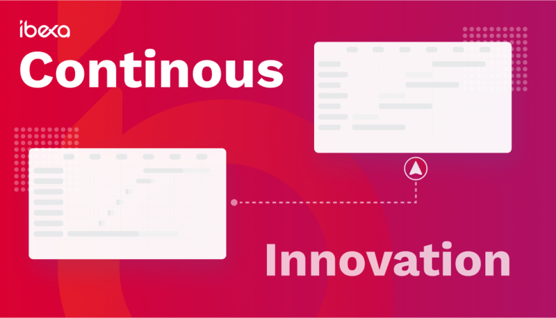 Innovación continua: Cómo el ciclo de vida de Ibexa DXP mejora la oferta de funcionalidades